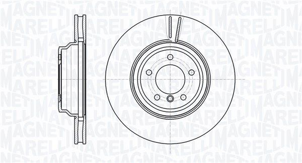 MAGNETI MARELLI Bremžu diski 361302040554